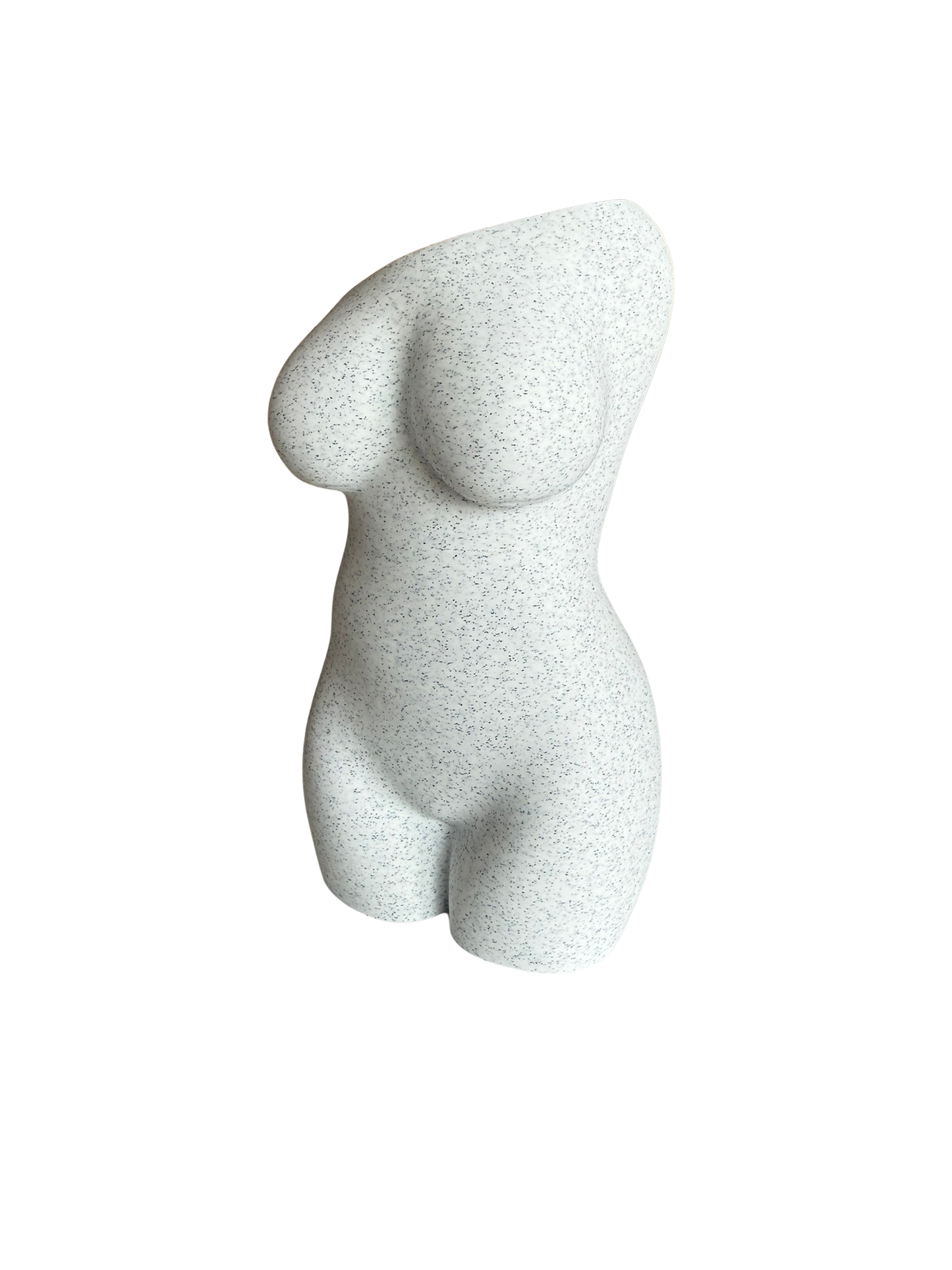 Wazon kobiecy tors – nowoczesna rzeźba 15 cm | Dekoracyjny wazon 3D w stylu artystycznym