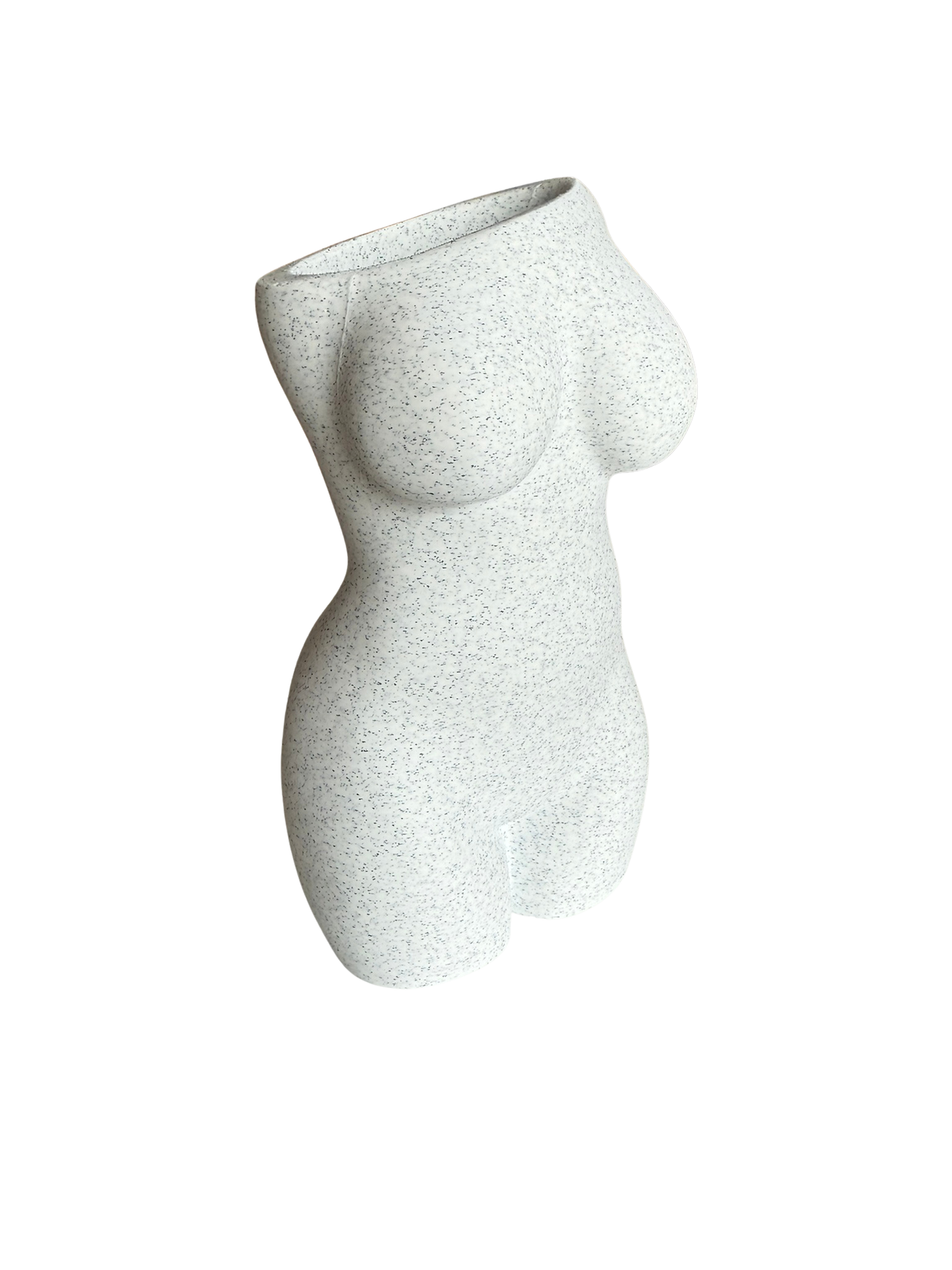 Wazon kobiecy tors – nowoczesna rzeźba 15 cm | Dekoracyjny wazon 3D w stylu artystycznym