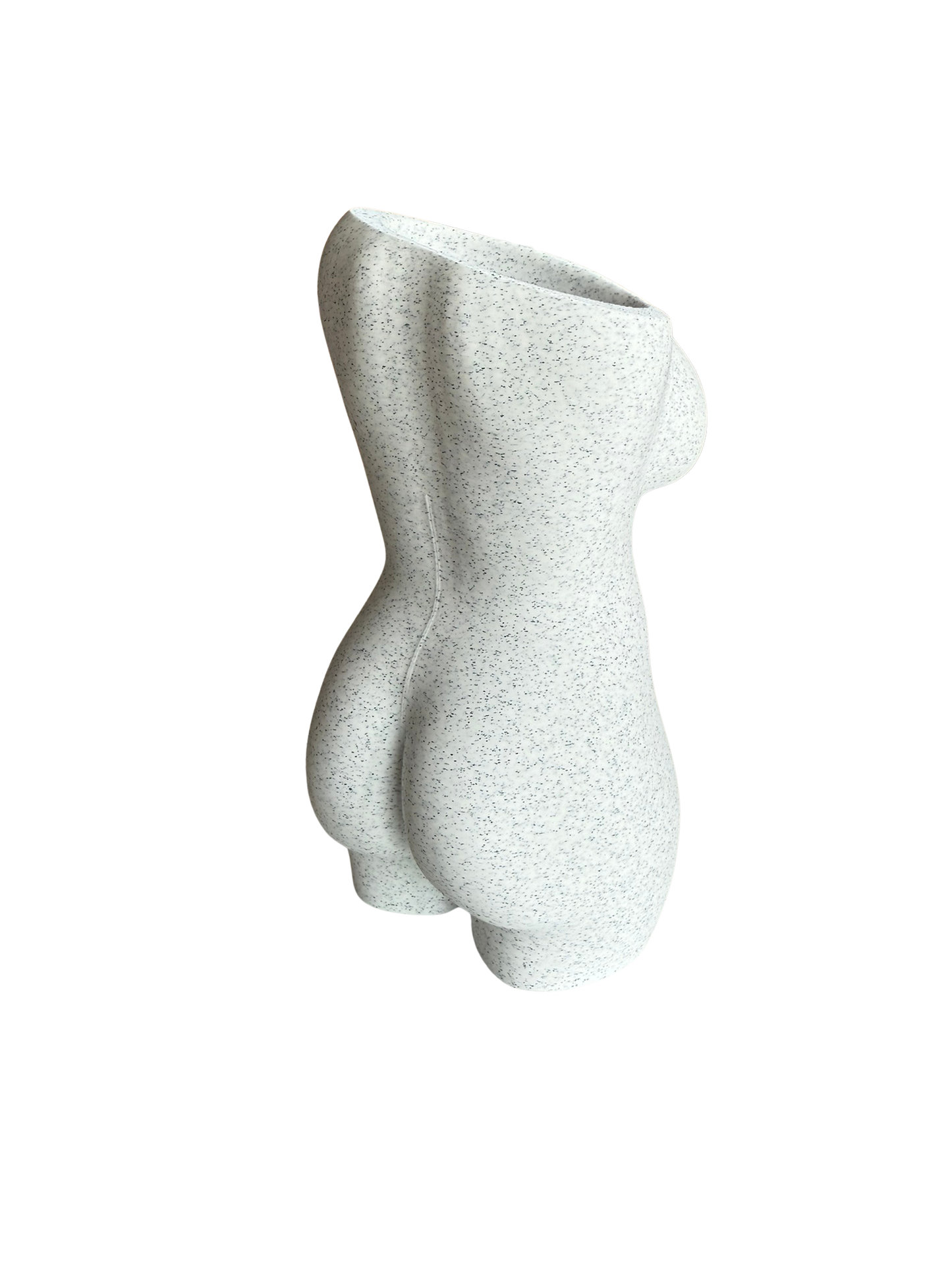 Wazon kobiecy tors – nowoczesna rzeźba 15 cm | Dekoracyjny wazon 3D w stylu artystycznym
