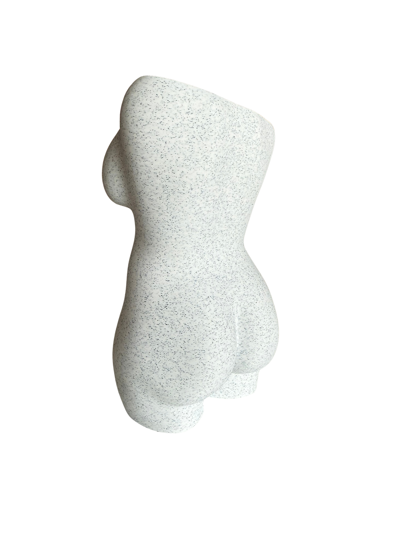 Wazon kobiecy tors – nowoczesna rzeźba 15 cm | Dekoracyjny wazon 3D w stylu artystycznym