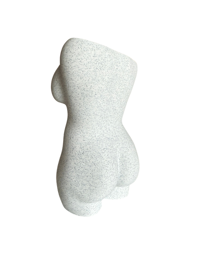 Wazon kobiecy tors – nowoczesna rzeźba 15 cm | Dekoracyjny wazon 3D w stylu artystycznym